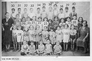 ECOLE VICTOR HUGO GARCONS 1950 XXX